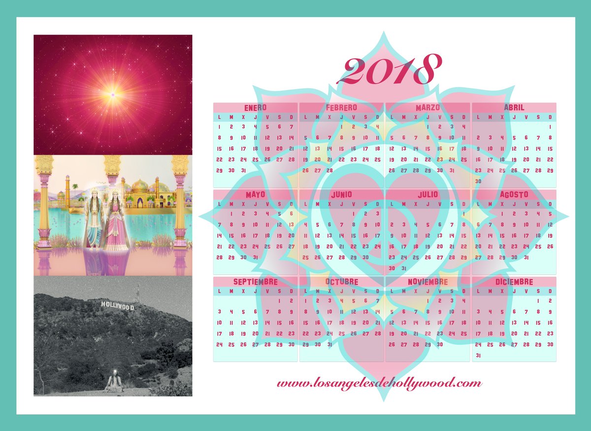 HolyWoodAngels's tweet photo. CALENDARIO 2018 https://t.co/egjq2dDHjm