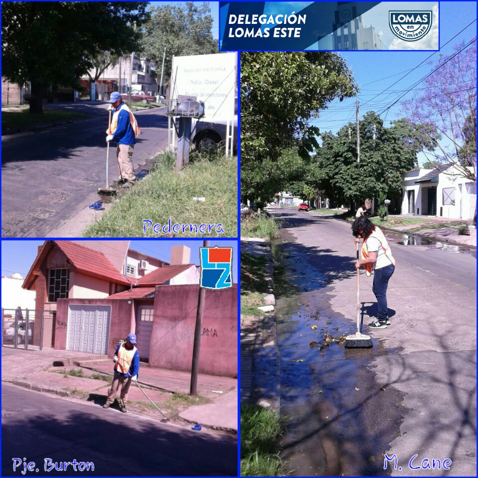 gastonlassalle's tweet photo. #LomasDeZamora Tareas de Barrido y Limpieza en #LomasEste #LomasEnMovimiento #SecretaríaDescentralizada @MunicipioLdeZ https://t.co/sx5hBhFOg7