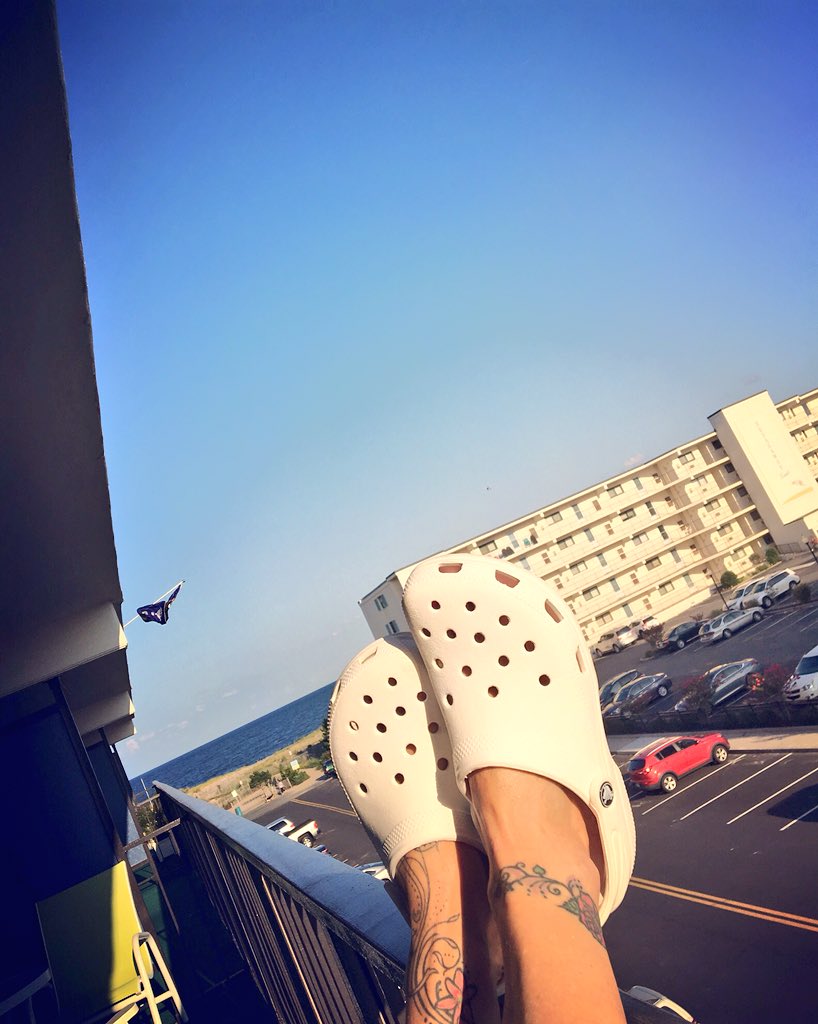 Wh1pper's tweet photo. @RealSaltLife Salty Style = OFFICIAL Salt Life Crocs! Summer 2018? #saltyStyle #salty #swag @Crocs https://t.co/eg6KRaXinQ