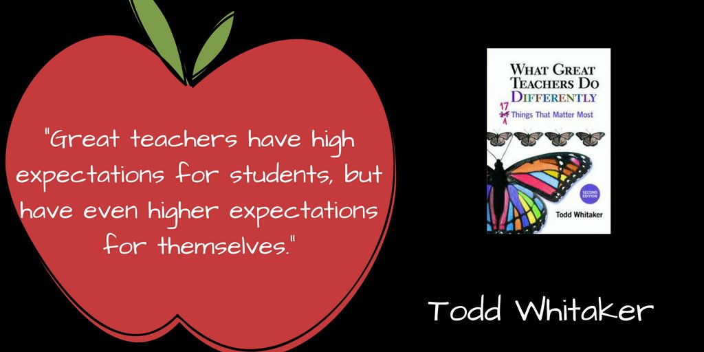 RoutledgeEOE's tweet photo. Always important to remember! #TipsFromToddWhitaker @ToddWhitaker https://t.co/33ITLM6x0p