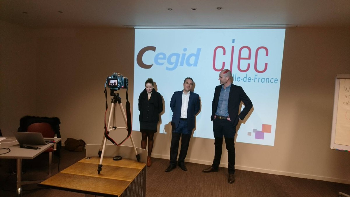 CJEC_IDF's tweet photo. La vidéo avec notre partenaire @CegidGroup est bientôt en ligne 😉 !!! @LinkedIn @VialayMatthieu https://t.co/Fa6ui1AW6g
