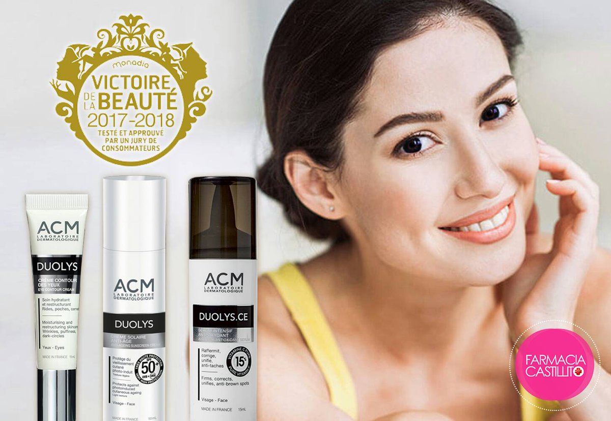 todoparatupiel's tweet photo. Ganadora del premio Victoire de la Beauté 2017-2018, la linea #Duolys
Usa la vitamina C como un antioxidante hidrofílico #todoparatupiel https://t.co/WOjBDspwkN