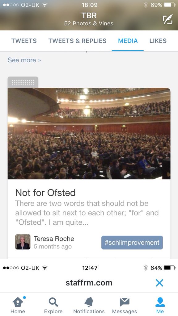 g_roche5's tweet image. “for Ofsted” - two words that should never go together. For students, for staff, for community but never for Ofsted