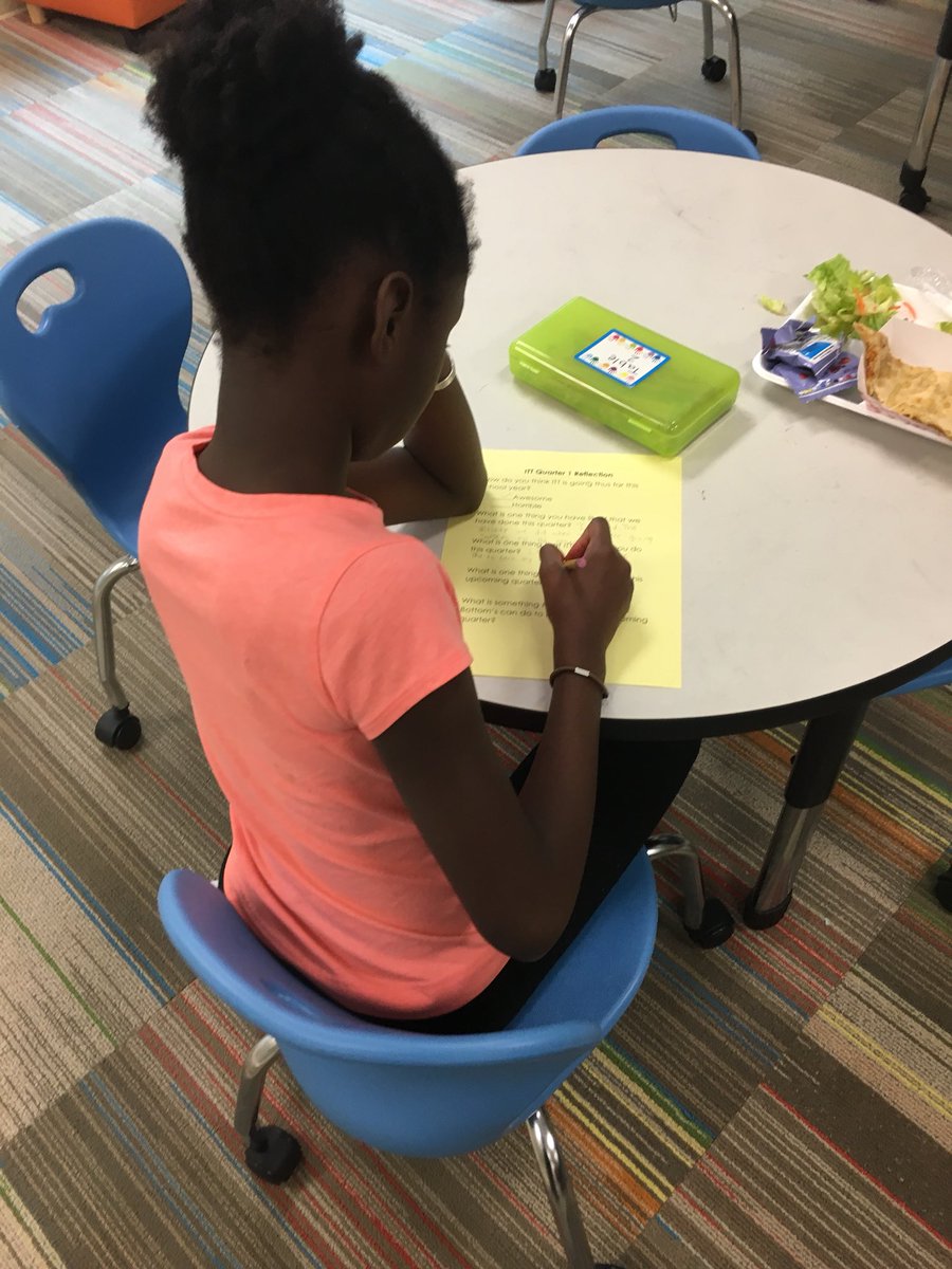 PattersonPack's tweet image. It’s ITT reflection day for my students! We are working hard to provide appropriate feedback and setting SMART goals for quarter 2! #ITTFamily #InThisTogether #ReflectionIsKey