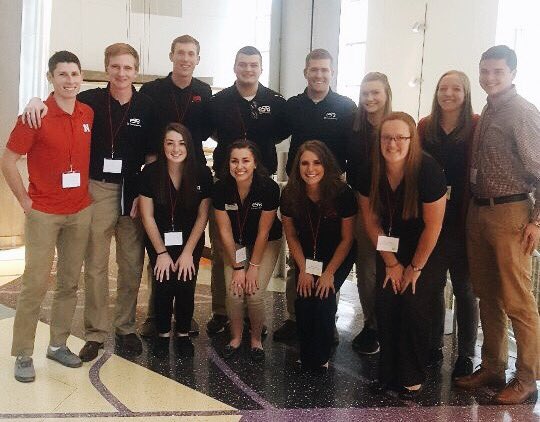 UNLeSAB's tweet photo. This past weekend 12 members of our board attended Midwest NAESC Conference! We toured industry, connected with other students, and learned a lot 🤓👍🏻 https://t.co/IrFxwWNEEW