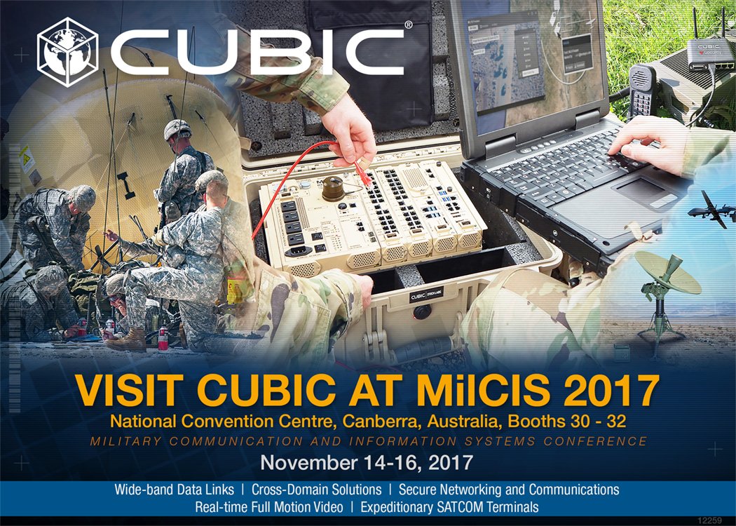We’ll be at MilCIS 2017 next week showcasing our integrated C4ISR solutions! Stop by our booths #30-32 to learn more! #MilCIS #MilCIS2017 #SATCOM #C4ISR #SecureNetworking