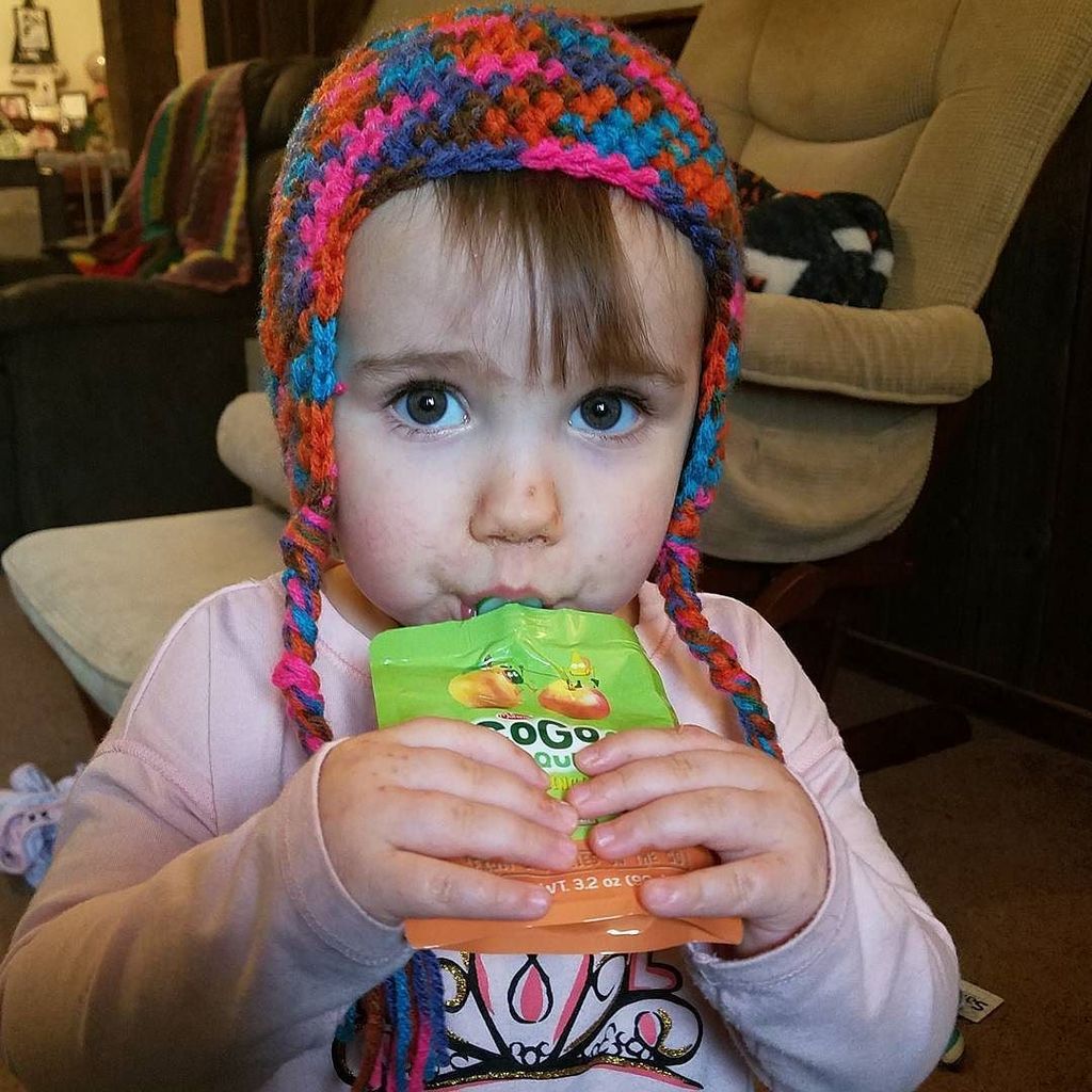 hthomascap's tweet photo. Day 4 of quarenteen with the nugget. #almostbetter #madeahat #crochet https://t.co/Sw6YIIm4bq https://t.co/luyNSTc29N
