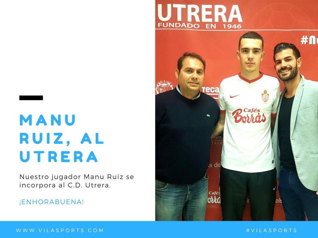 Nuestro jugador <a href="/Manuel14Ruiz/">Rusan</a> ficha por el <a href="/UTRERACD/">C.D. Utrera</a> 🙌⚽️🔝. ¡Enhorabuena! 💃🕺
