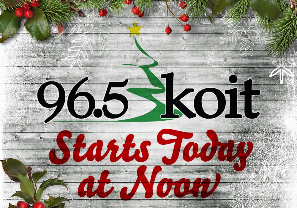 96 5 Koit Christmas Music Starts 2022 96.5 Koit On Twitter: "Christmas Music Starts Today At Noon!  Https://T.co/Oo1Uyyjhtv Https://T.co/B5Vawhwift" / Twitter