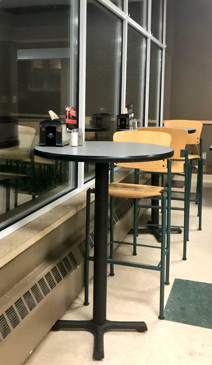 idkaci's tweet photo. A year ago I couldnβt sit at one of these tables, especially when the caf was crowded, because of my anxiety. Today I did - twice. πͺπ» #bbsteps https://t.co/RtO6Xydm4G