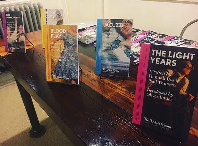 debatesociety's tweet photo. Did you ever want a Debate Society library because now you can have one! @SamuelFrenchNYC #TheDebateSocietyLibrary #5plays https://t.co/dUHRfYY8Zh