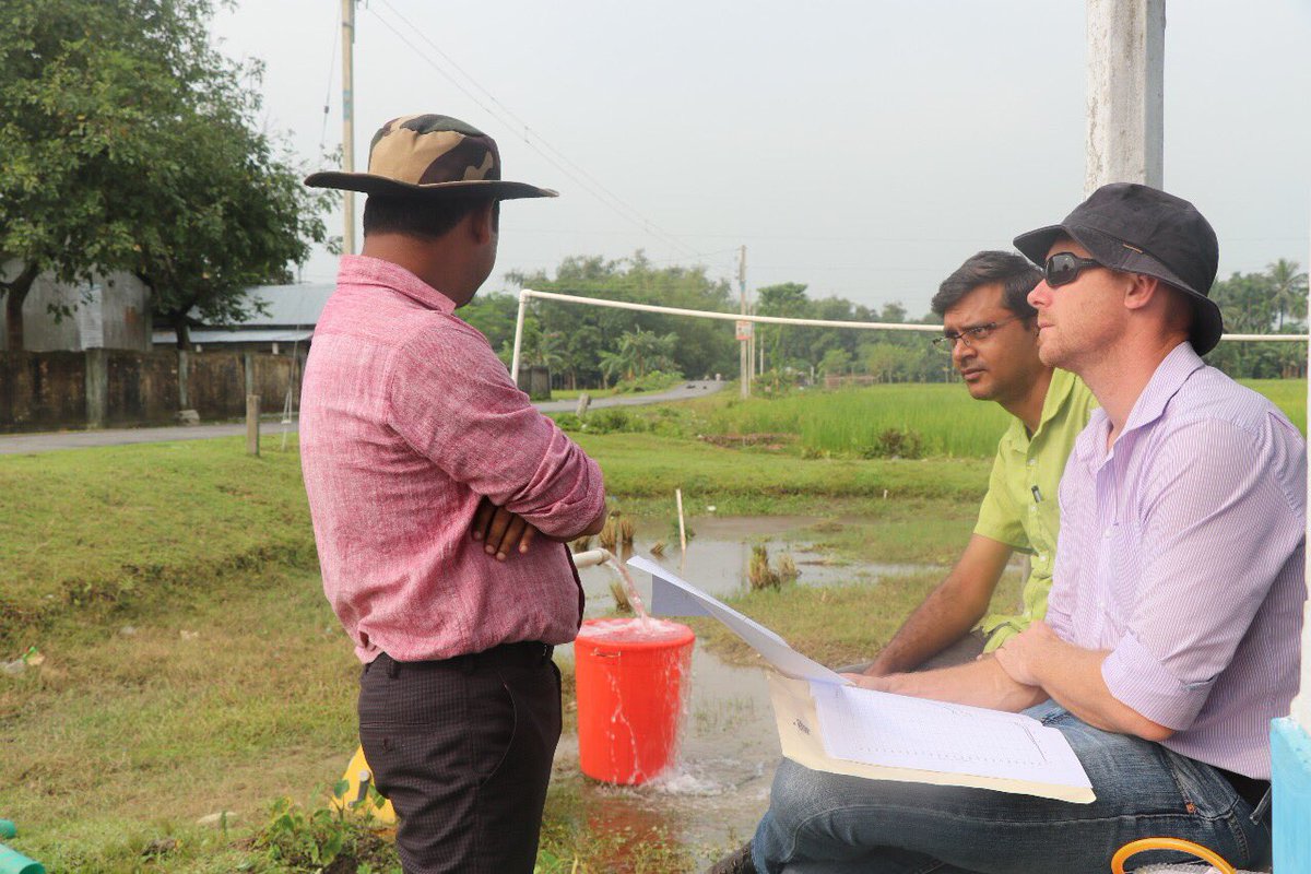 Michael_Scobie's tweet photo. While it looks like we are just sitting around, these conversations and relationships are key to the project success.  Photos: Patrick Drown https://t.co/UO8VCWg1vm