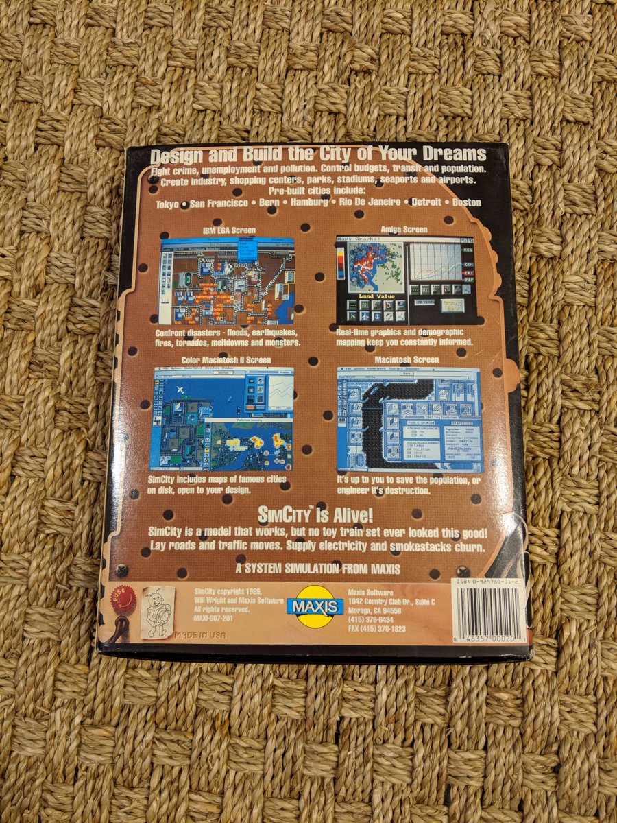 dancingcrab's tweet image. This is #SIMCITY.. once a city of 6 million people.. what has happened here was caused by a force which up until a few decades ago was entirely beyond the scope of Man's imagination.. @bbpcgc #bigboxaday #MaxisSoftware #retrogaming #DOSgaming #Godzilla 🐲🏙️