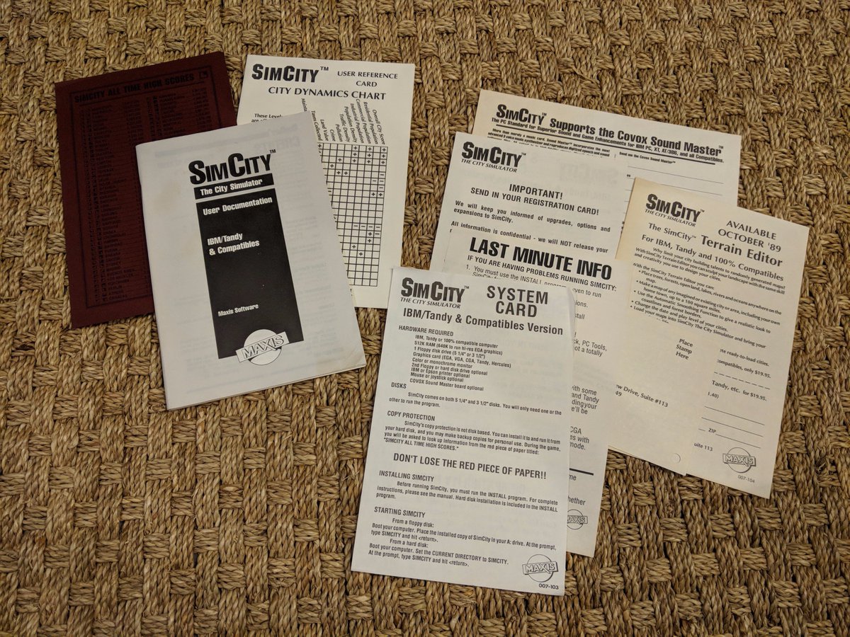 dancingcrab's tweet image. This is #SIMCITY.. once a city of 6 million people.. what has happened here was caused by a force which up until a few decades ago was entirely beyond the scope of Man's imagination.. @bbpcgc #bigboxaday #MaxisSoftware #retrogaming #DOSgaming #Godzilla 🐲🏙️