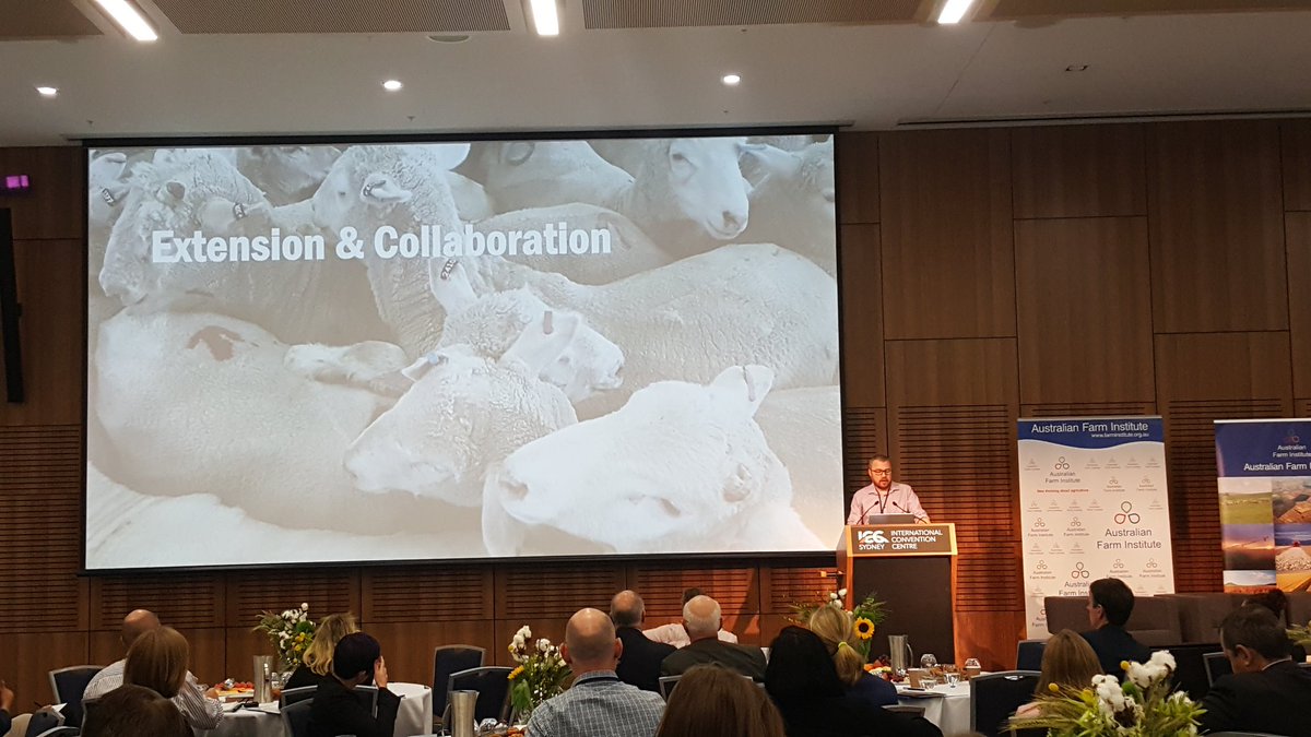 AustFarmInstitu's tweet photo. "... We need more perspective... Where do the other industries fit into agriculture? Where do people like me go for education at this stage in their career?"
A couple of many important Qs raised by @andrewdotcom re opportunities in ag.
#aficonf #ausag #insight #equalopportunity https://t.co/iOulonJJYF