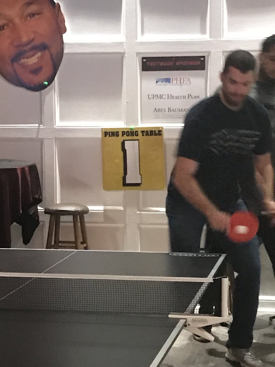 Jessie James on ping pong.  #inthepocket16