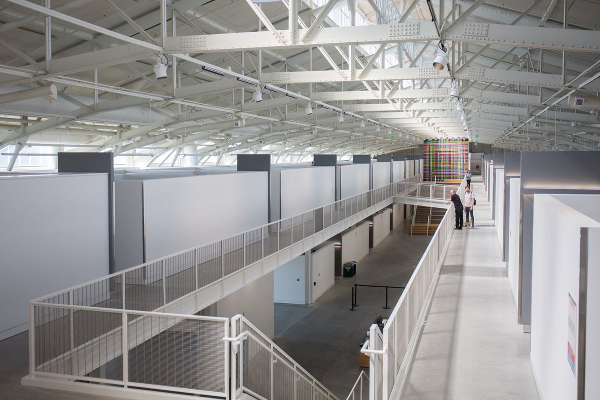 fortpointbeer's tweet photo. This Friday + Saturday: Join us at the @SFAIofficial Opening Spectacle event celebrating the new graduate art studios at Fort Mason. Free music, art, performances + #beer! https://t.co/AjE03x16TQ #sf #SFAIspectacle https://t.co/MSkboPeTcj