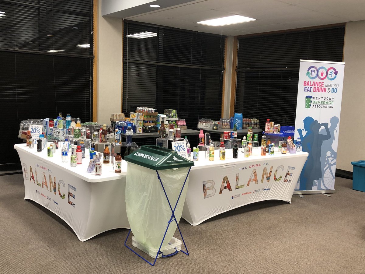 KentuckyBev's tweet photo. We are ready for a late night conversation about #balanceky with @LeadershipKY. @AmeriBev @BalanceUS https://t.co/nM2nH2uOdp