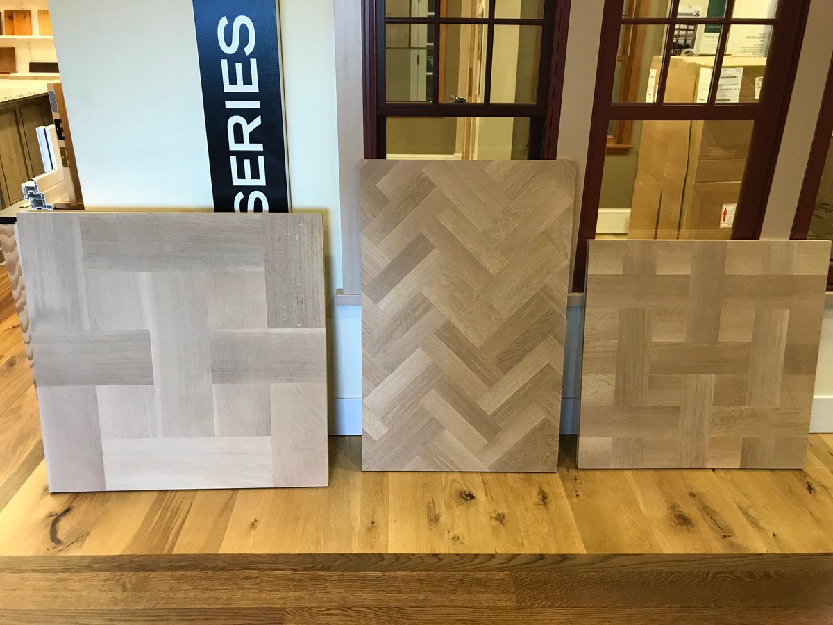 Check out these basket weave &amp; double herringbone samples for a client in Lloyd Harbor made w/ Rift &amp; Quartered White Oak. Whats your style?