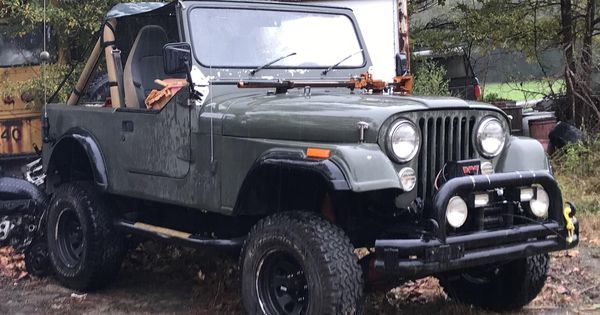 love2cars's tweet photo. Trail Jeep I just bought any suggestions internal and wiring are fine just needs a carb #jeep #jeeplife #Wrangler #jeeps #Cherokee #JeepMaf… https://t.co/ddWnd3DZD2