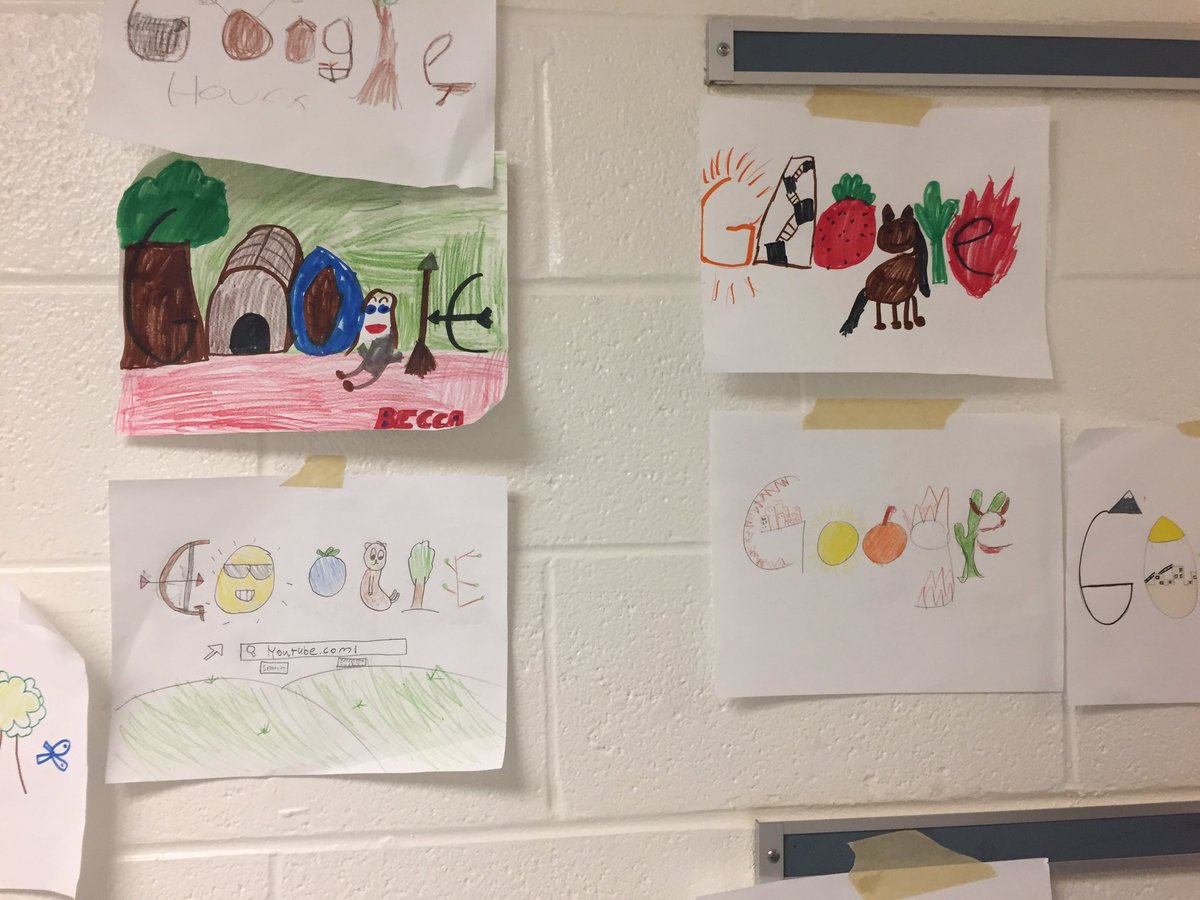 KingsGlenES's tweet photo. Google has nothing on these awesome Doodles! #KGcreates! https://t.co/ijyoSuLSt9