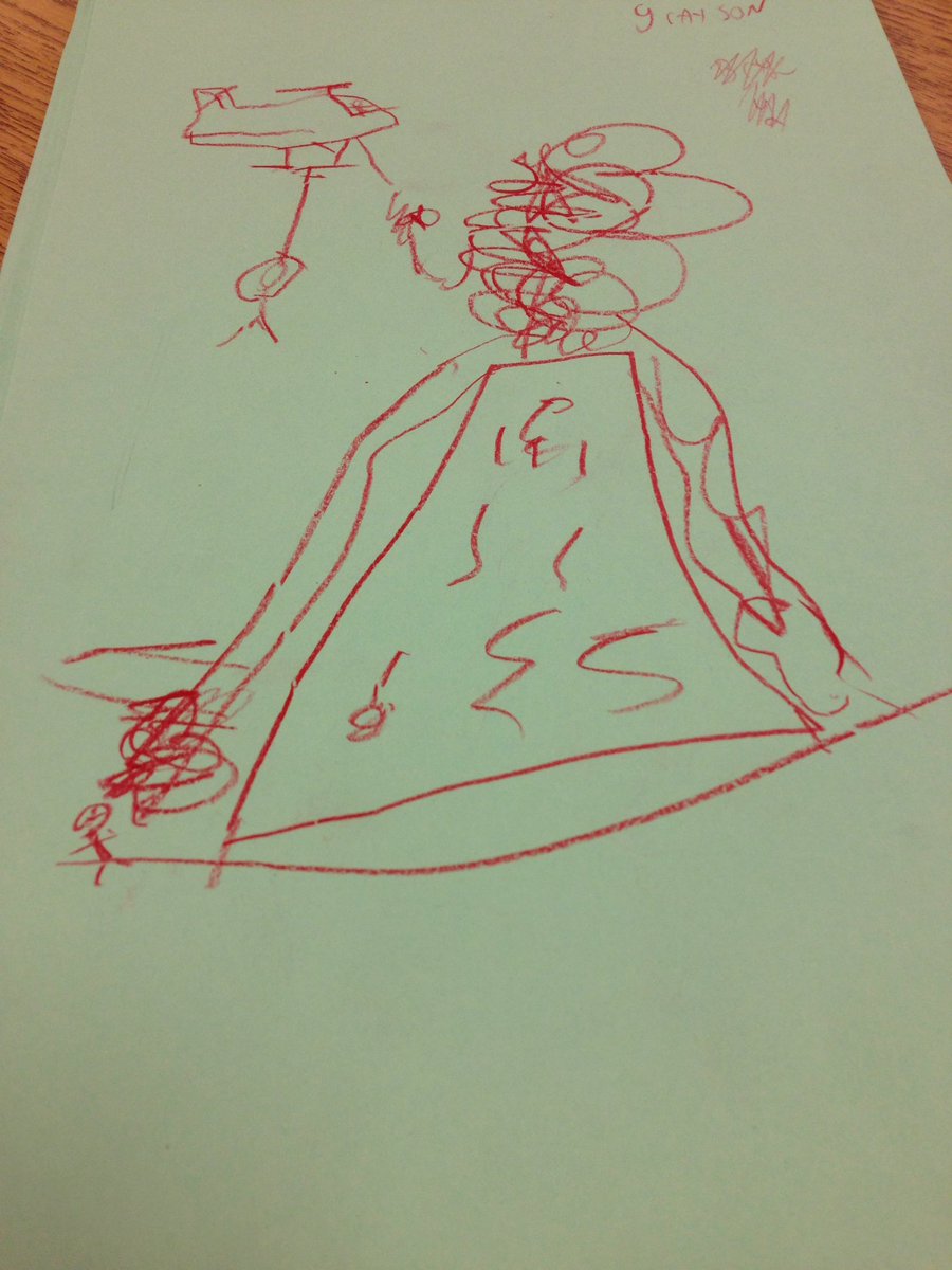 Rm20Shaw's tweet photo. Draw a picture with a partner, the catch- no talking, both hands on the pencil crayon #tribeschallenge #teamwork https://t.co/Rc7E1zgRsC