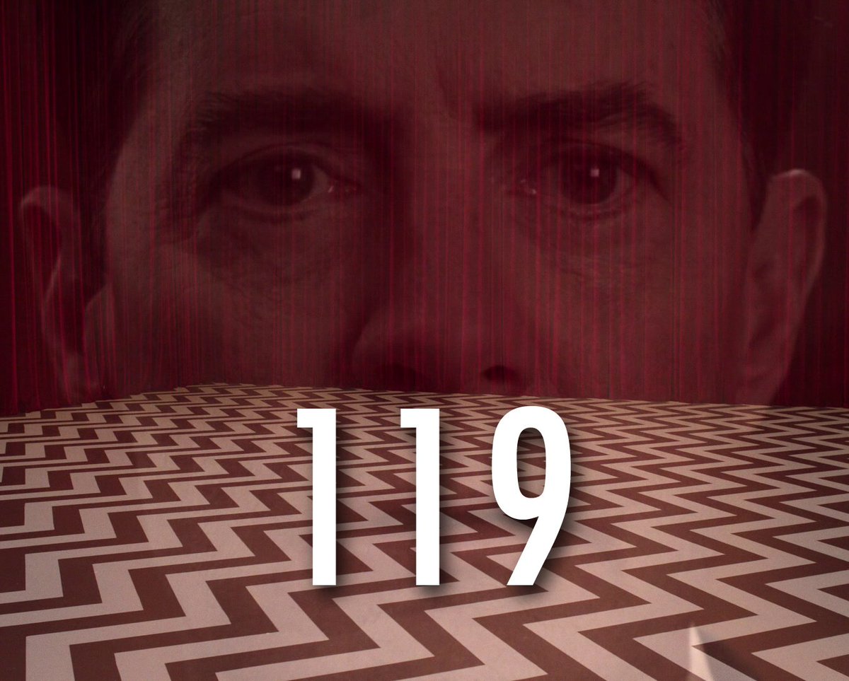 diegoschonhals's tweet photo. @mfrost11 @DAVID_LYNCH @Showtime @SHO_TwinPeaks #OneOneNine #OneOneNineDay #TwinPeaks #WeWantSeasonFour #119 https://t.co/DeinVi4ucz