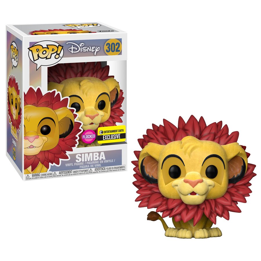 RT &amp; follow <a href="/OriginalFunko/">Funko</a> for a chance to win an Entertainment Earth exclusive Flocked Simba Pop!