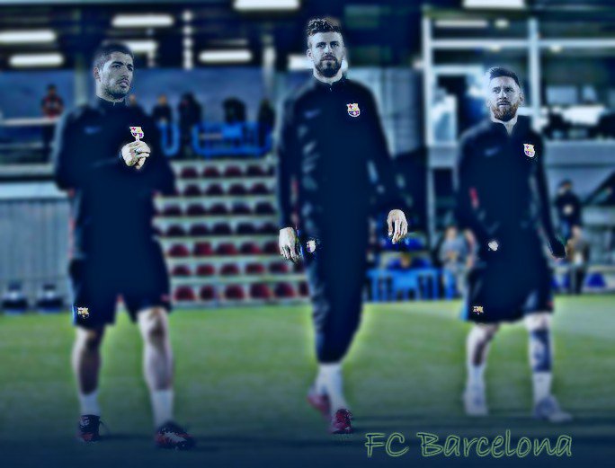 DjManuel145's tweet photo. pique suarez y messi https://t.co/QNVVLe2eST