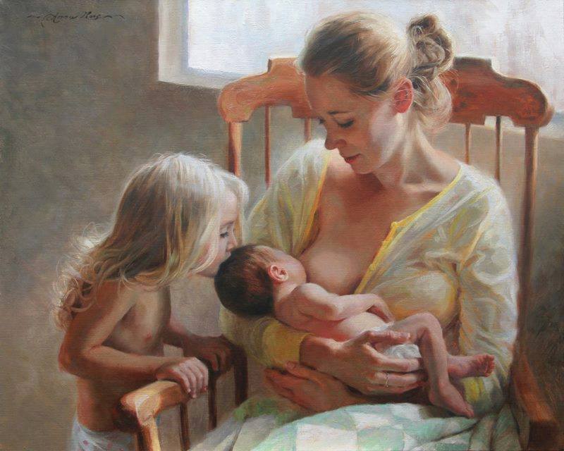 MamaNatural's tweet photo. Just love this oil painting by @AnnaRose_Artist https://t.co/Cj3FM1JCNz
