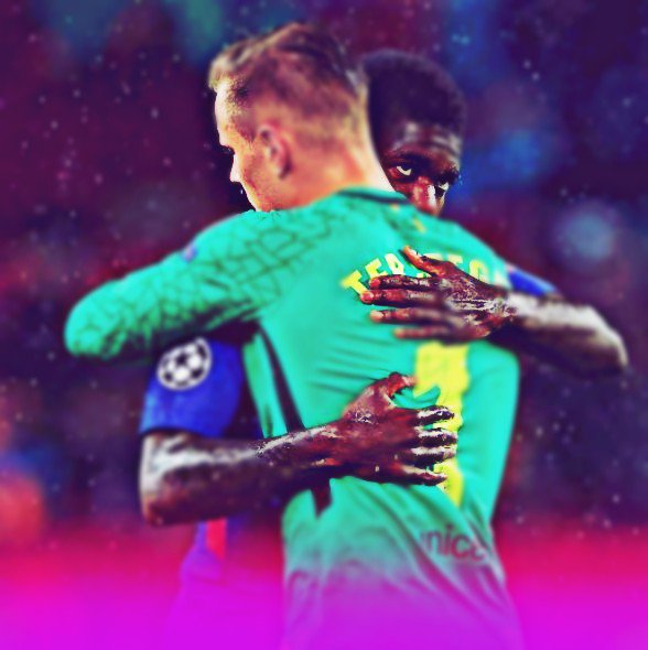 DjManuel145's tweet photo. Ter y umtiti https://t.co/lNj3WgACFI