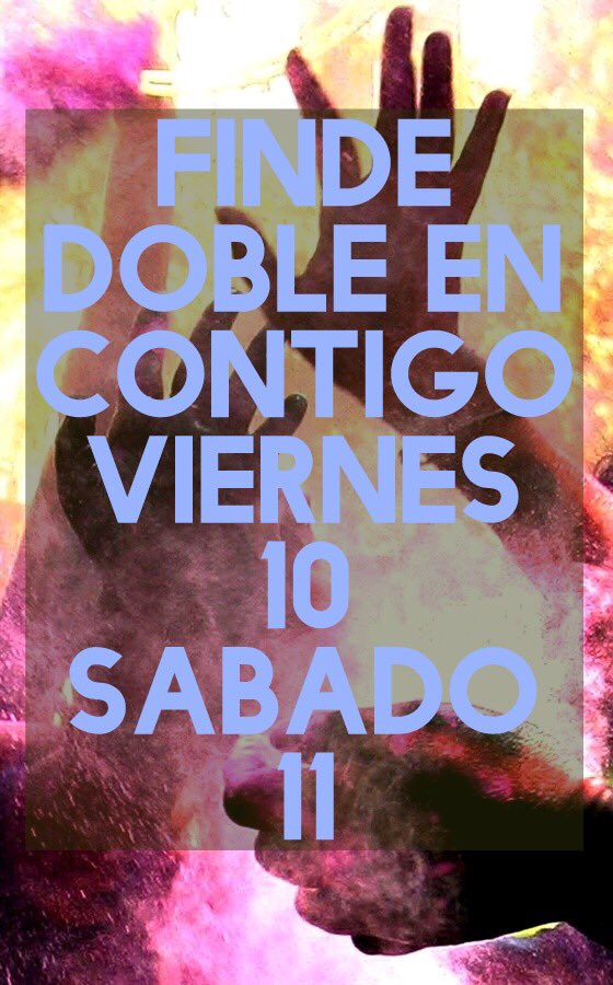 BarContigo's tweet photo. TENEMOS FIESTA!!!!
Finde x2
Dos noches para vivirlas a puro #contigobar
#viernesdecontigo
#sabadodecontigo
#promo18
#estoesfiestapapa https://t.co/7zAT39rbFf