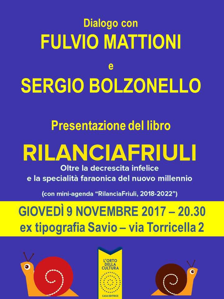 ilfiume's tweet photo. Il giornalista Fulvio Mattioni dialoga con Sergio Bolzonello presso la nostra sede, durante la presentazione del suo ultimo libro: RILANCIAFRIULI. https://t.co/hVzrfMBPtL