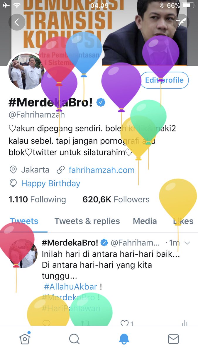 Timeline Fahri Hamzah