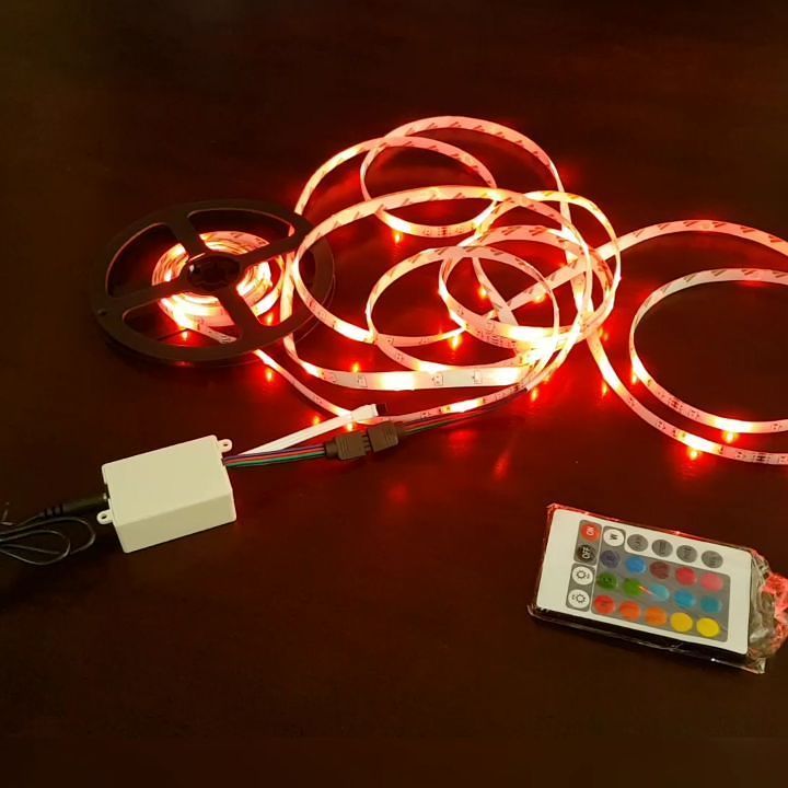 GlobexCompany's tweet photo. Rollo de #CintaLed de 5 metros con control remoto especial para interiores con adhesivo en la parte posterior. https://t.co/vfxu4DJX80 https://t.co/tgQ8YgkiJH