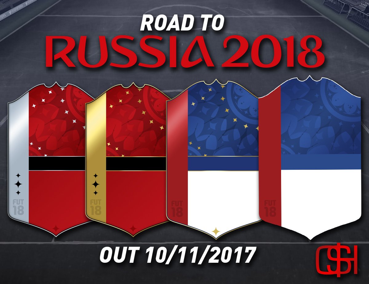 QuickStopHicks's tweet photo. New Path to Glory - Road to Russia 2018 items will launch tomorrow #FUT18 #PathToGlory #LiveItems #SBCs #GetReady https://t.co/zGN91t5N9K