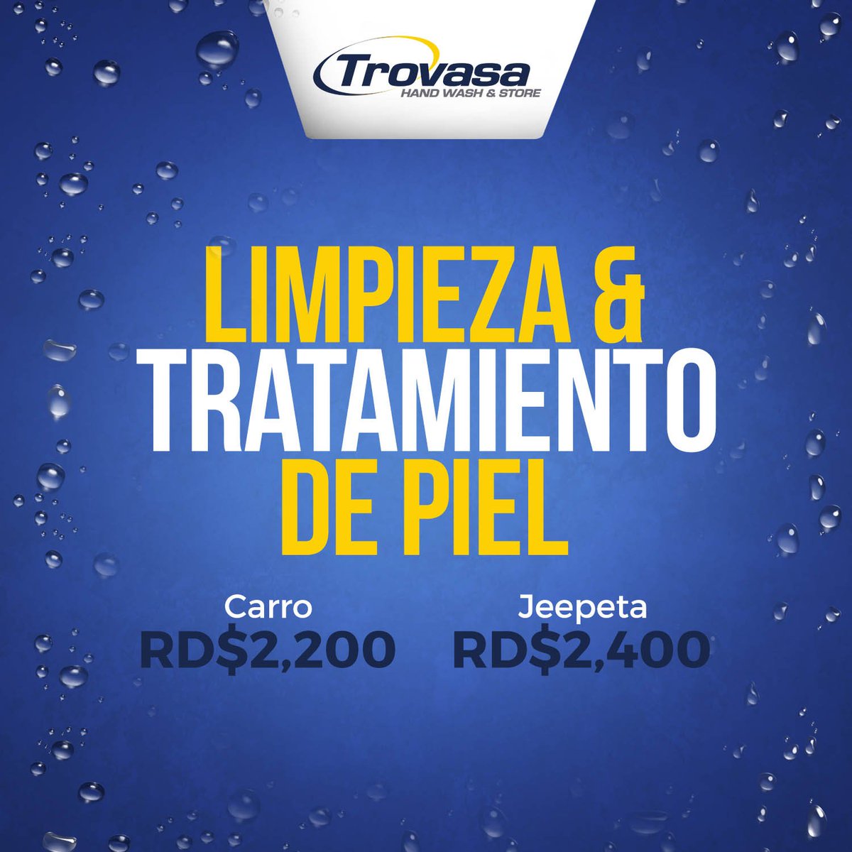 Cuidar la piel de tu vehículo es imprescindible y en Trovasa nos encargamos de que siempre este como nueva.
Visítanos.
#Handwashymás #Trovasa #LoQueTaHappeningEnTrovasa #CarWash #ServiciosTrovasa