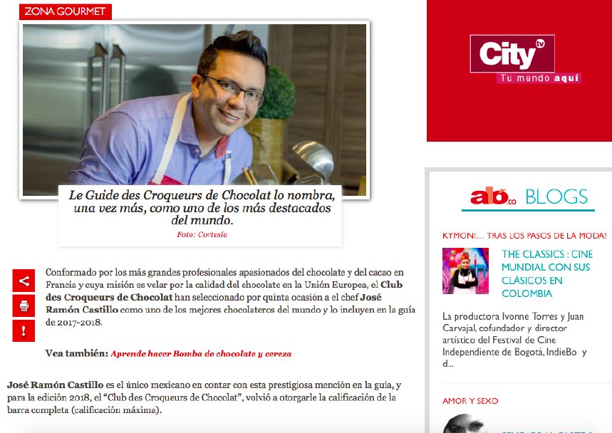 FactorCacao's tweet photo. REVISTA ALO (Colombia). #ChocoNota https://t.co/cZYZCcrVfL