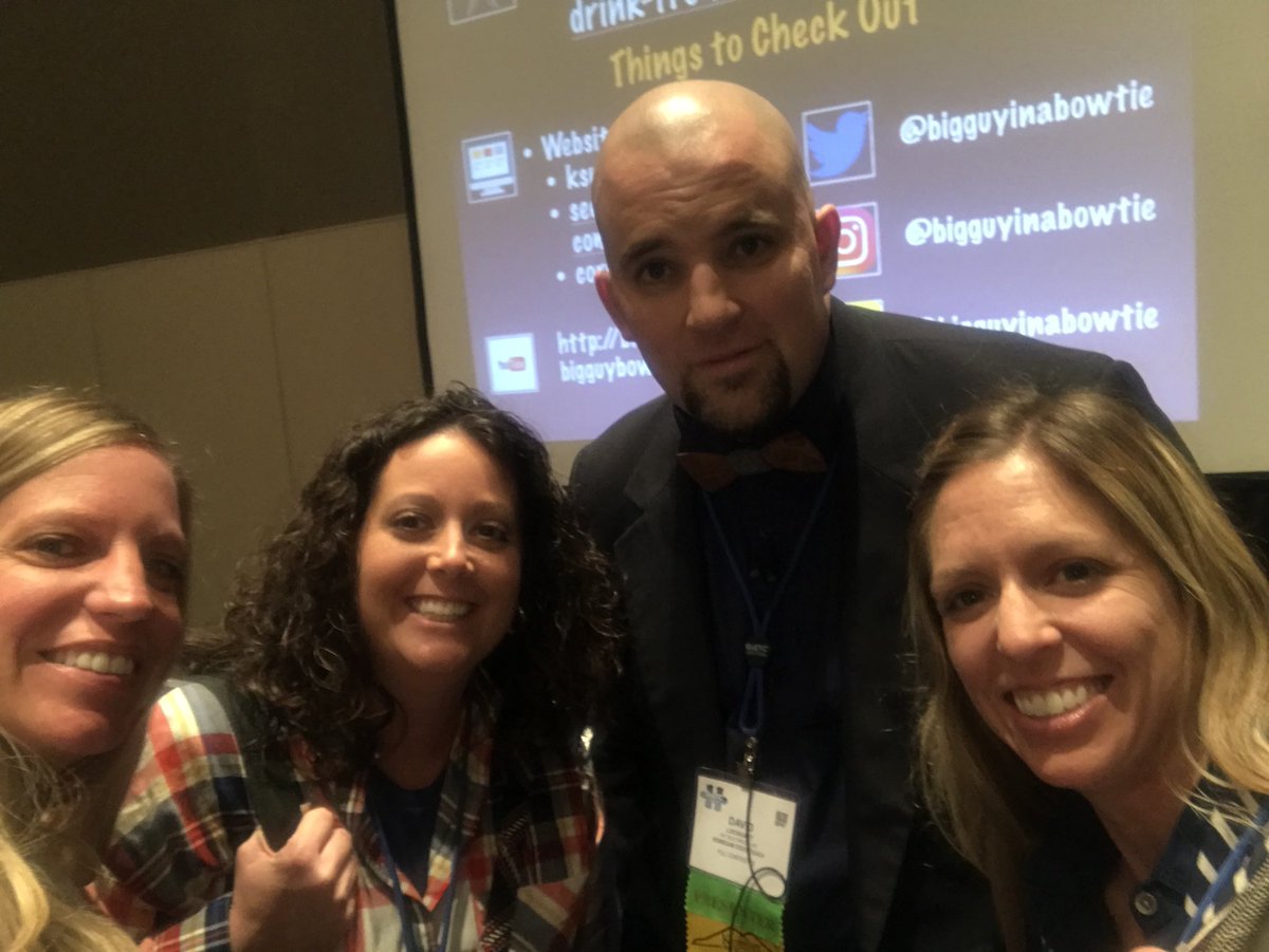 hthigpen5's tweet photo. We love @bigguyinabowtie! Having fun at @GaETConf https://t.co/X4Ca8nmeR5