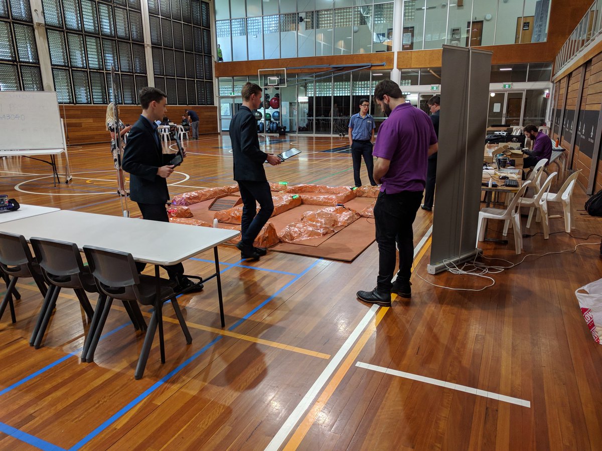 It's the Mars Rover Challenge day! Students are already setting up and testing their code. #STEM #AusEdu #Mars #Python <a href="/meprogram/">Me Program</a> @UON_FEBE
