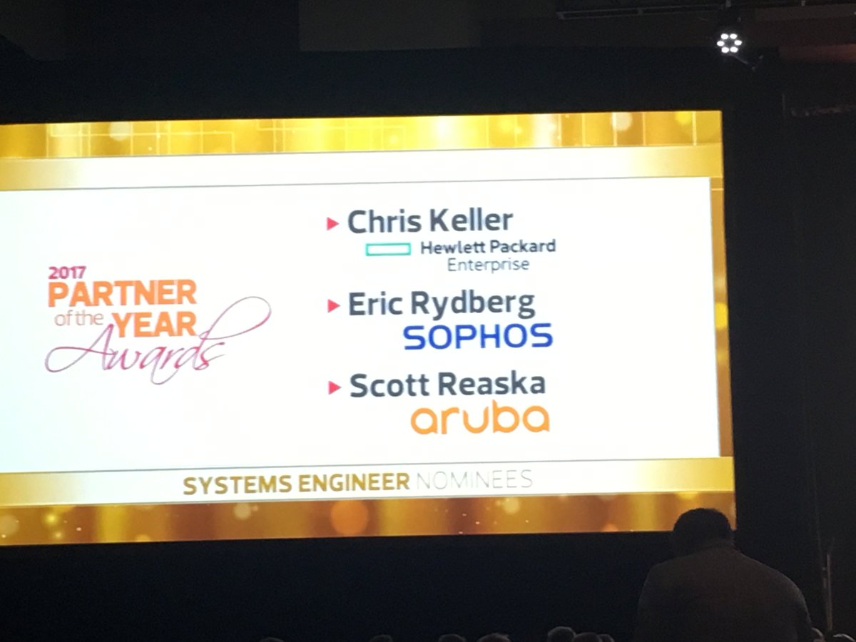 SophosPartners's tweet photo. 👏 Congrats to Moe Askar for receiving @CDWCorp's 2017 Channel Account Manager of the Year and Eric Rydberg's nomination for SE of the Year! https://t.co/PXOoAz98lp