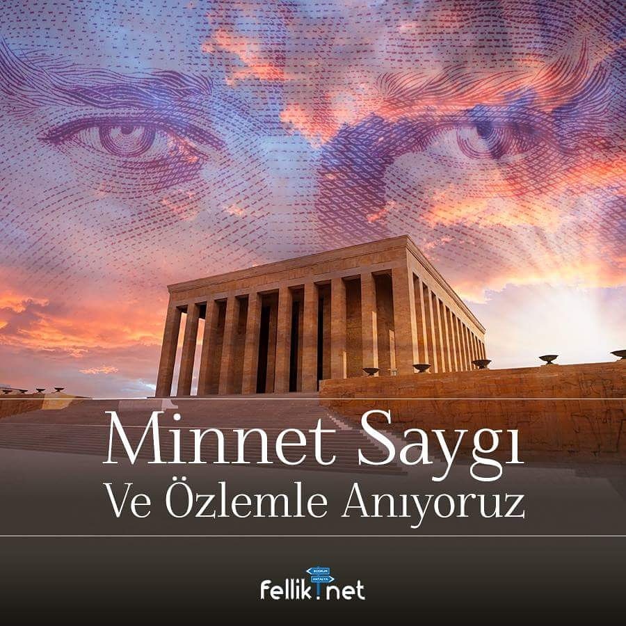 Minnet, Saygı Ve Özlemle Anıyoruz...
#10Kasım #10kasim #Atatürk #Anıtkabir