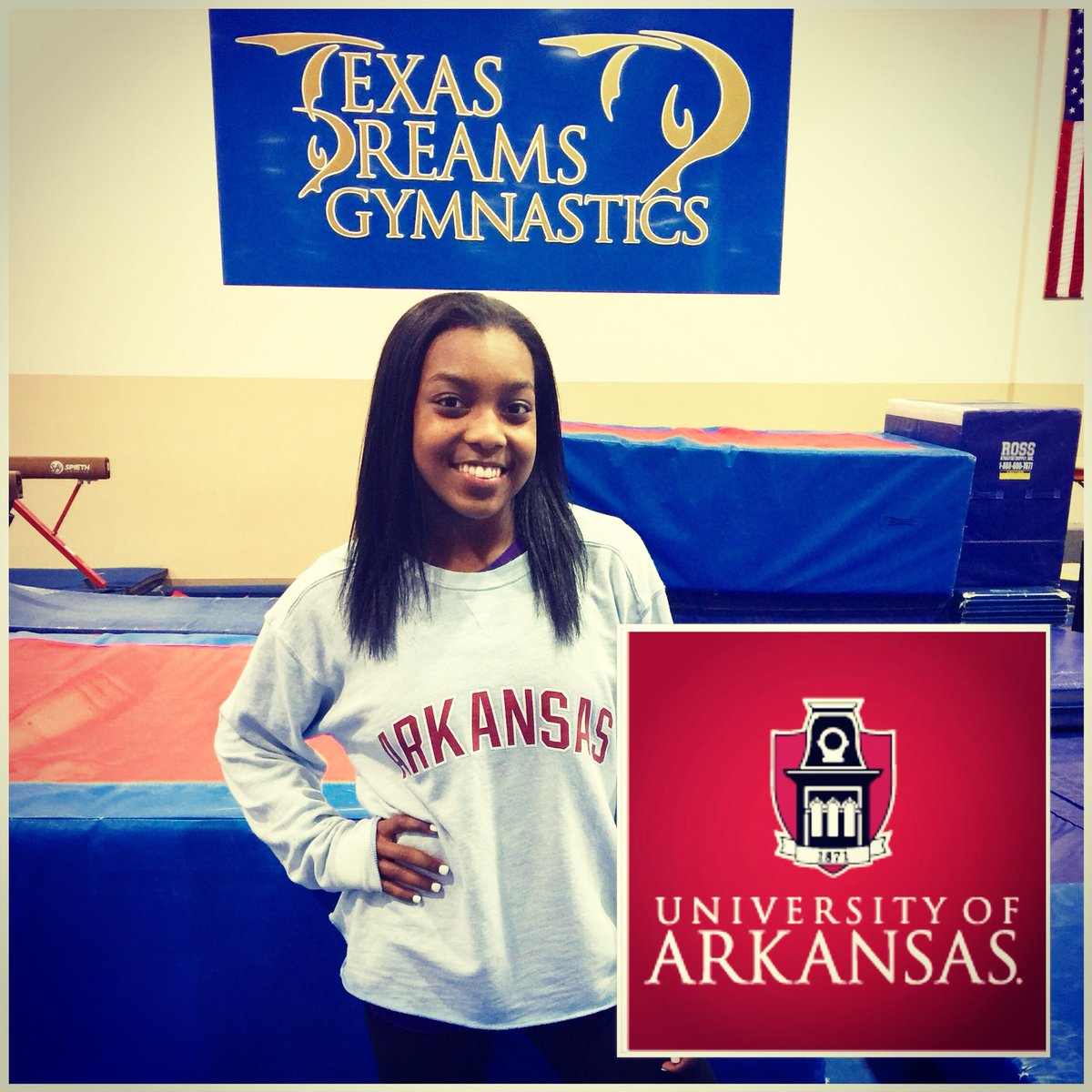 KimZmeskal's tweet photo. Frankie Price verbally committed to Arkansas! 🎉👊🏻So happy for you and the wonderful work of coaches Ned, Marcus, Alicia, Steph, Ani &amp; Kait! https://t.co/TdB2vJCEUs