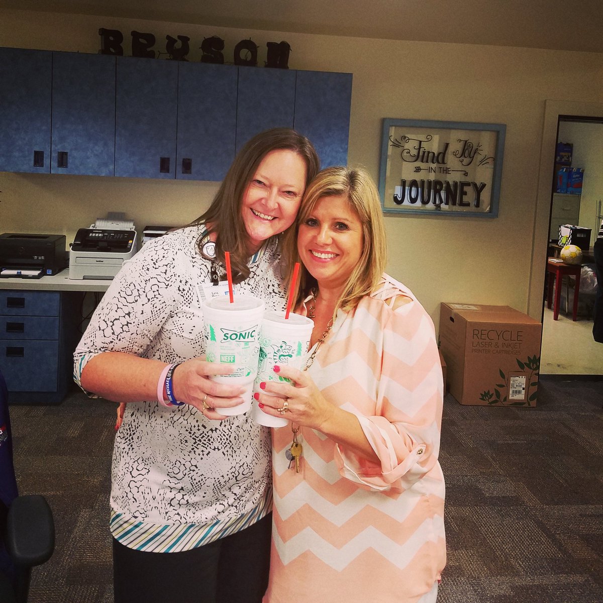 Charlot72246864's tweet photo. Love our Bobcat Staff https://t.co/elDDMEUOMD