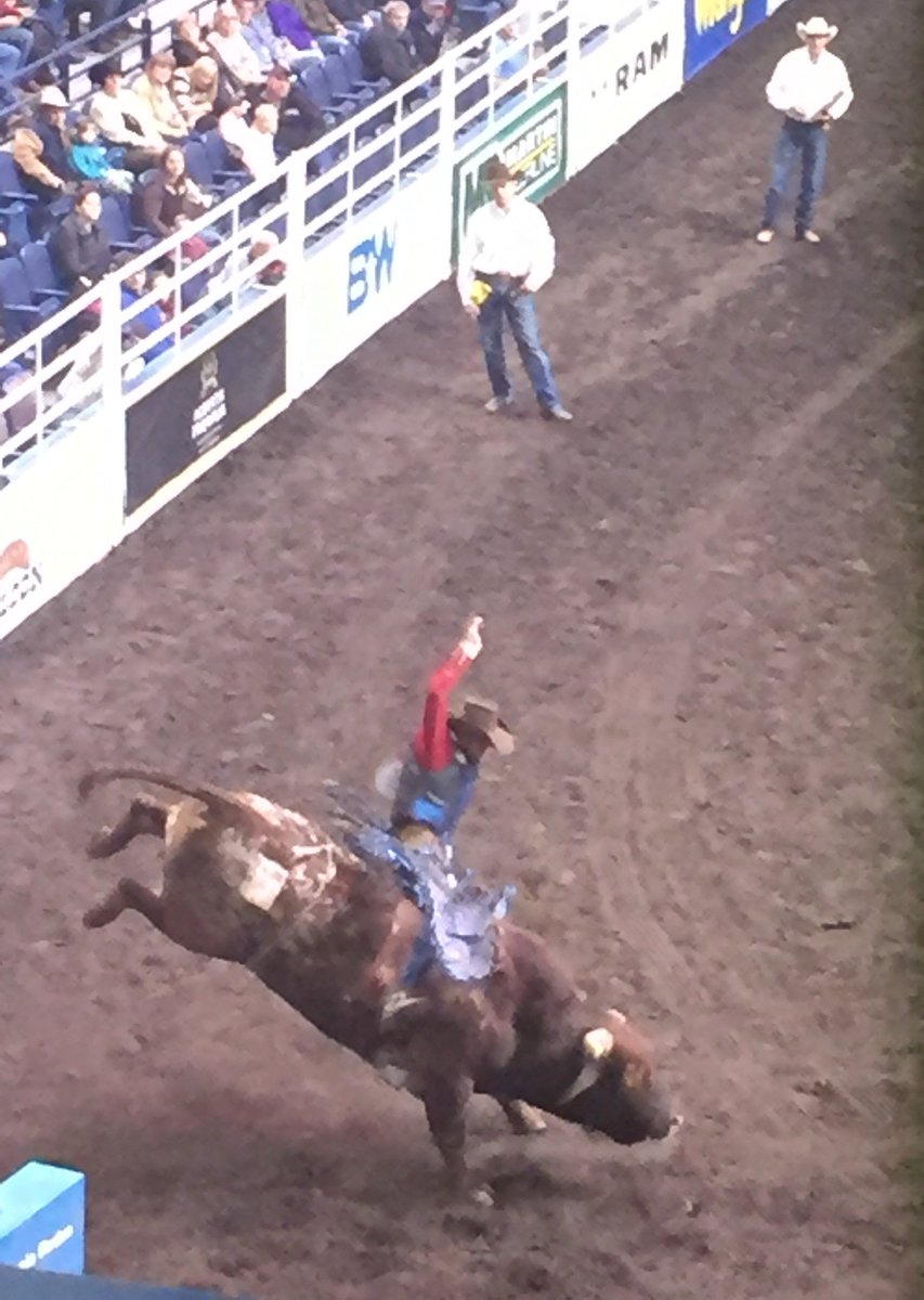 Welcome back Canadian Finals Rodeo! Off to a great start last night! #CFR44 #CFR #Yeg <a href="/prorodeocanada/">Pro Rodeo Canada</a>