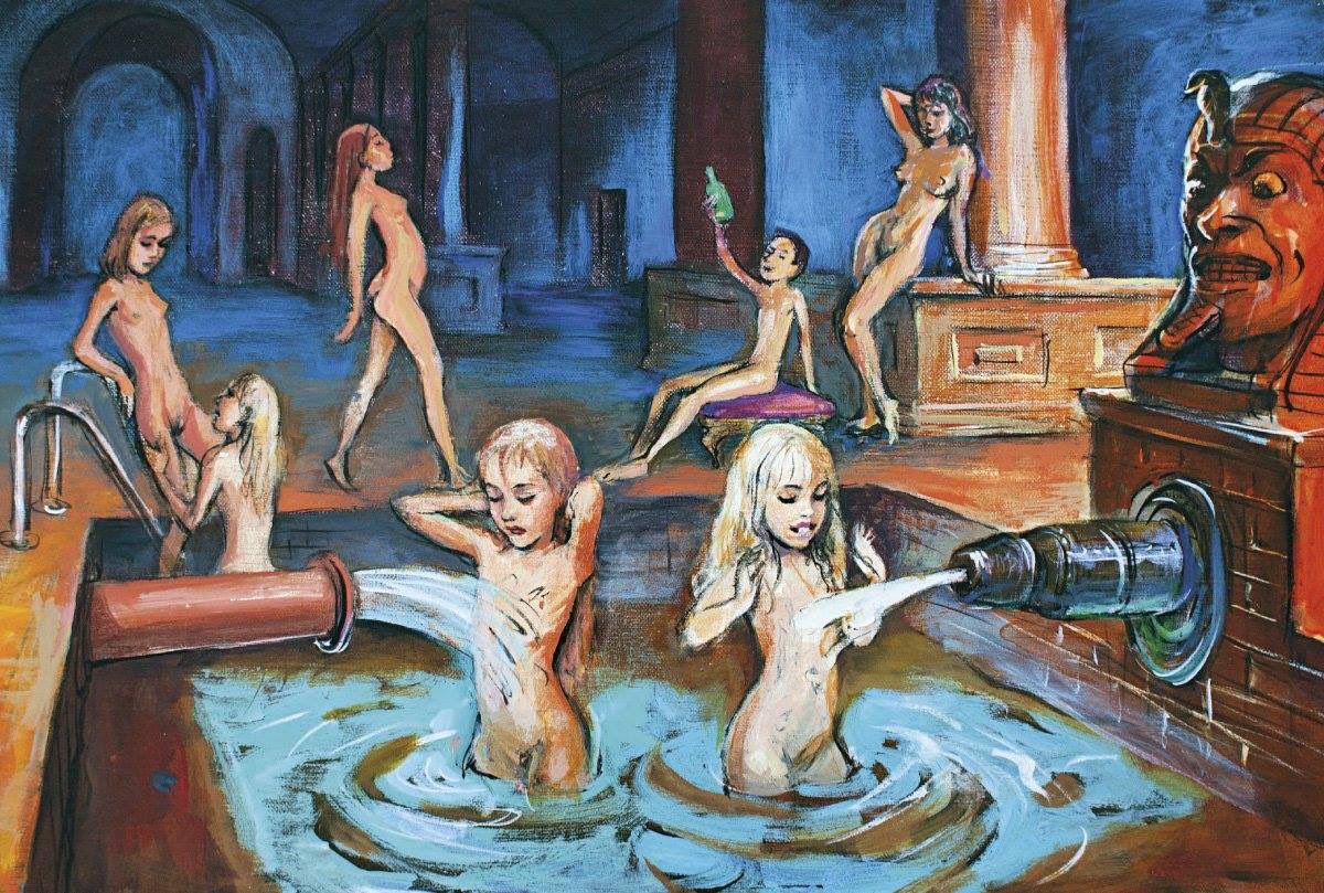 YopiFamie's tweet photo. #PedoMatrix #PizzaGate Exposing the artist Stu Mead. Absolutely disturbing... https://t.co/qRvPCQM4Qs — stinksauer. https://t.co/um2czKqOgu