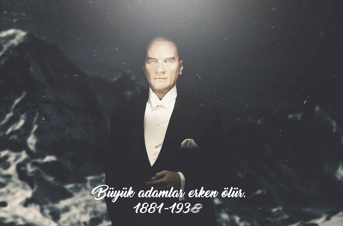 Ulu Önder Mustafa Kemal Atatürk'ü son kasıma kadar özlemle anıyoruz. Ömür boyu senin yolunda senin izinde kalacağız. #10Kasim