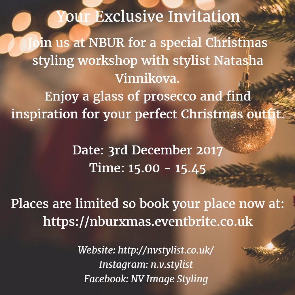 Looking for a fashion event in London? Come along to our exclusive Christmas styling event 🥂🎄✨ #eventsinlondon #whatsoninlondon