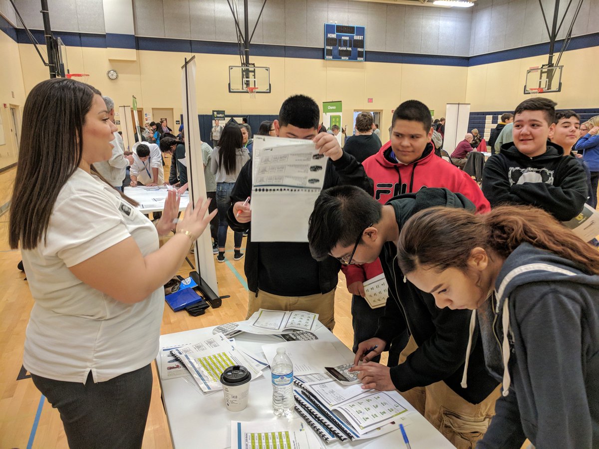 Ariel, our Ridge Rd branch manager, was out at <a href="/bluedevilhadley/">Hadley Middle School</a> for Reality U today! <a href="/WichitaUSD259/">Wichita Public Schools</a> <a href="/PandoInitiative/">The Pando Initiative</a>