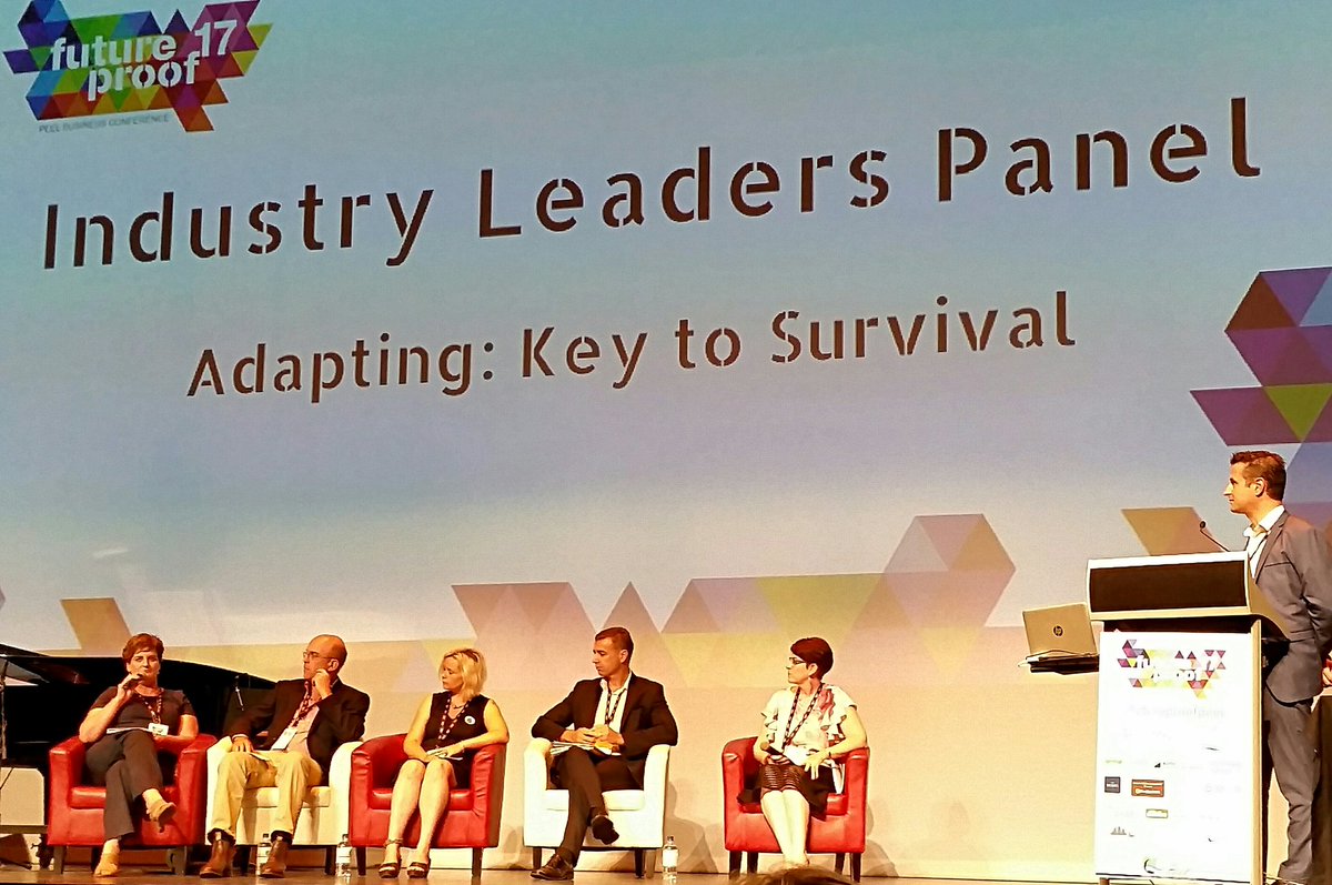 JaneOmalley66's tweet photo. Adapting our business model the key to survival - some wise words from industry leaders panel #FutureProofPeel https://t.co/OTmvPwQq5M